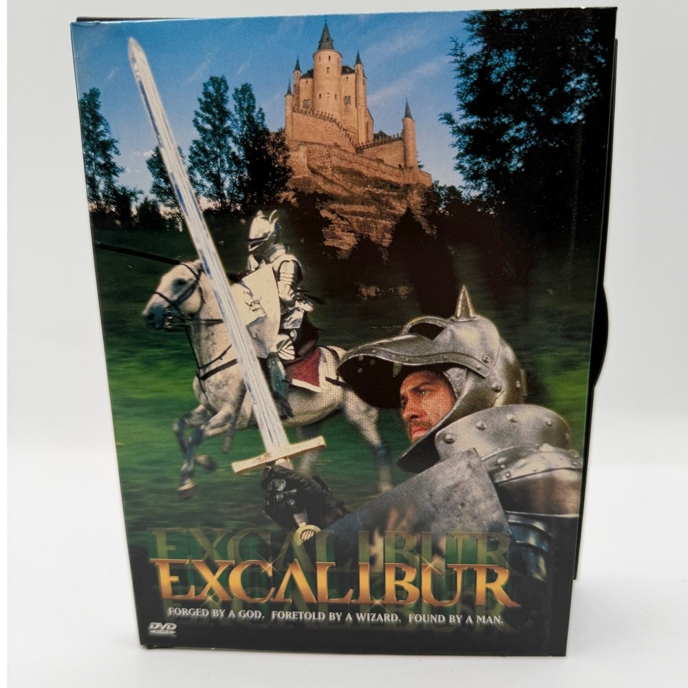 Excalibur DVD Warner Home Video Widescreen John‎ Boorman Fantasy Movie